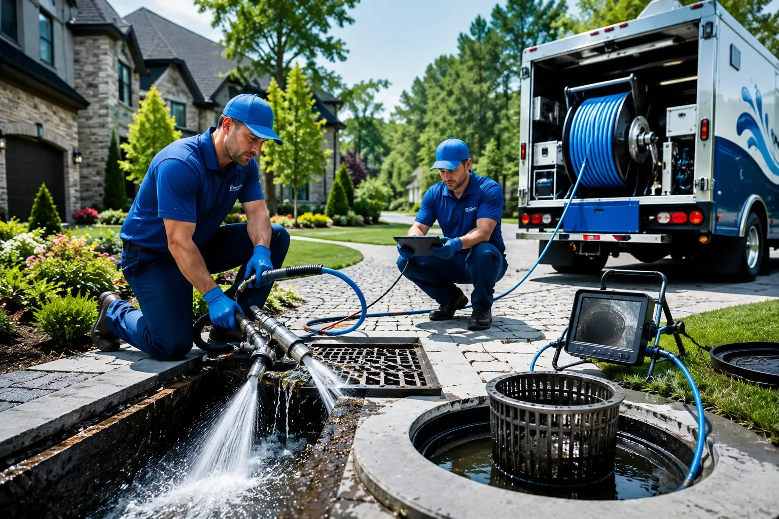 Local outdoor drain cleaning professionals in Edgerton, WI