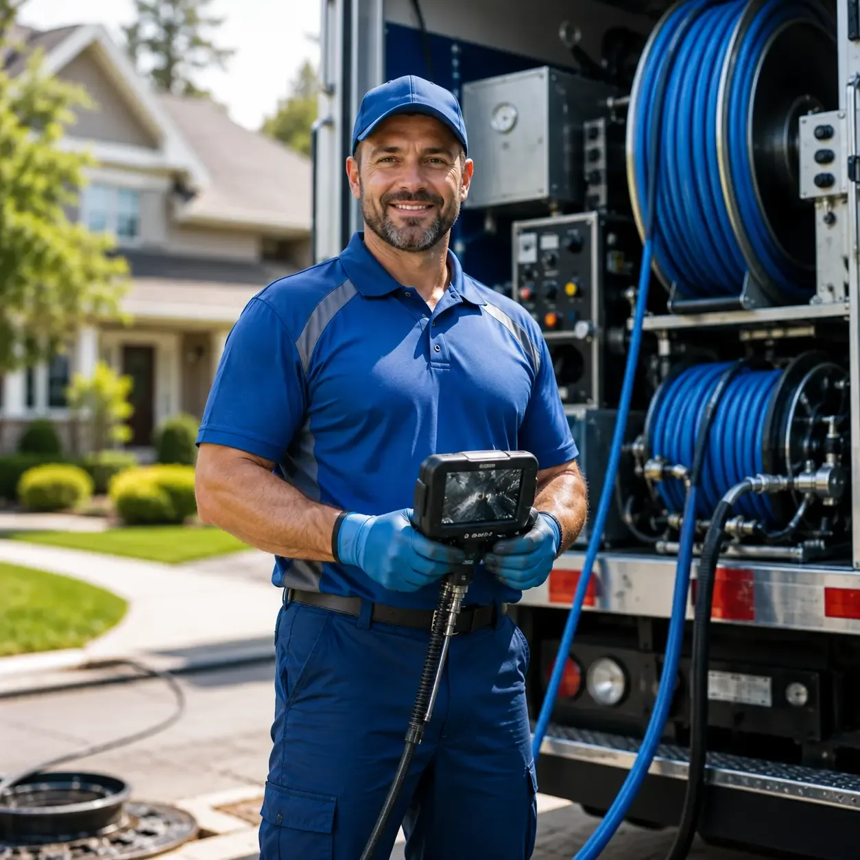 Local outdoor drain cleaning specialists in Edgerton, WI